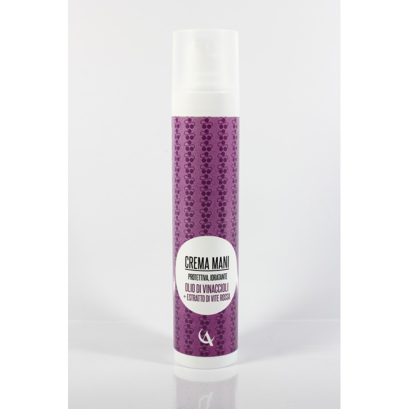 Crema Mani Olio di Semi di Vinacciolo ed Estratto di Uva Rossa